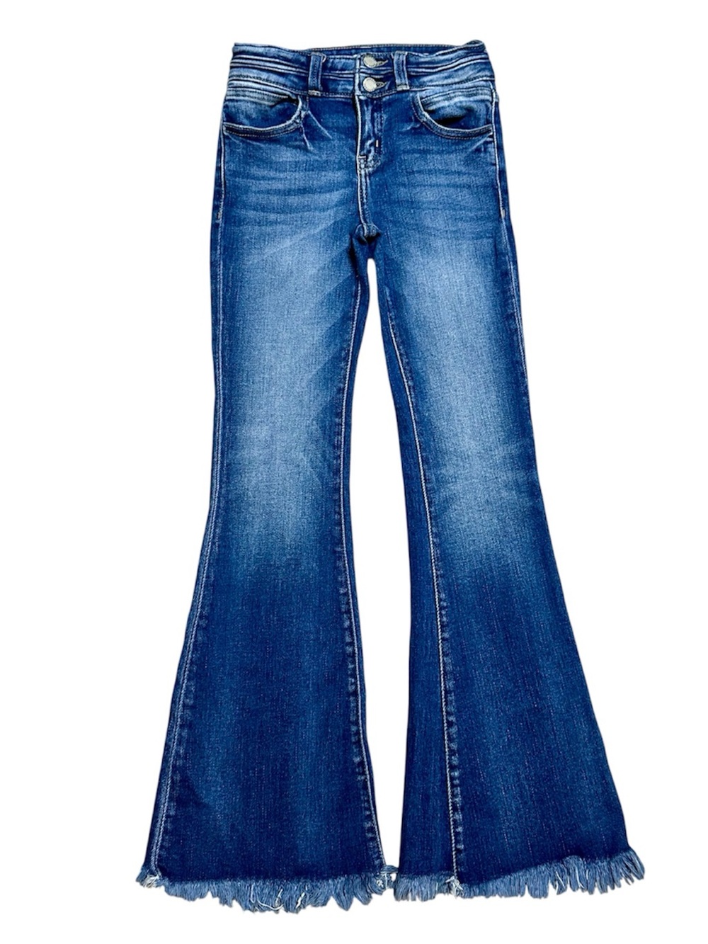 KanCan youth mid rise flare jeans size 10 girls